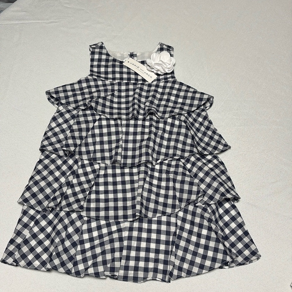 JANIE and JACK Girls Dress, NWT. Size 5